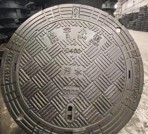 灌云球墨铸铁防沉降井盖展示